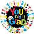 Graduation Foil Balloon 18 Inch You Did It Grad