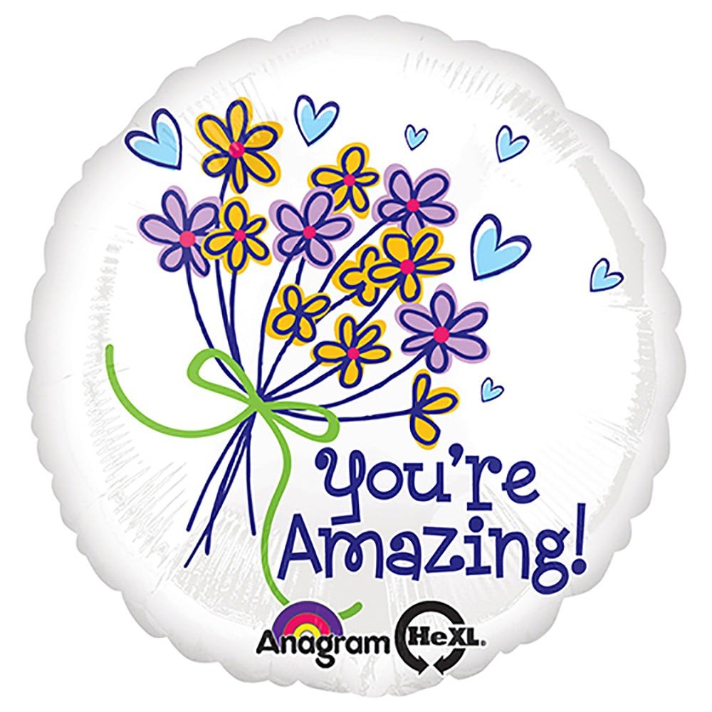 Foil Balloon You're Amazing Bouquet