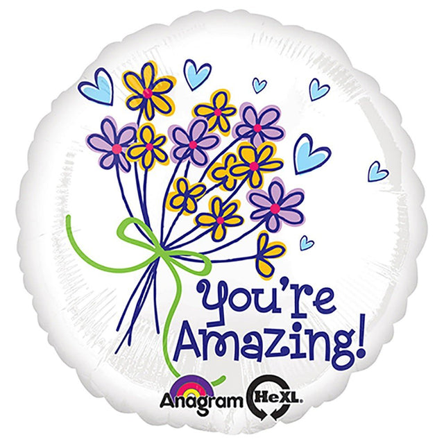 Foil Balloon You're Amazing Bouquet