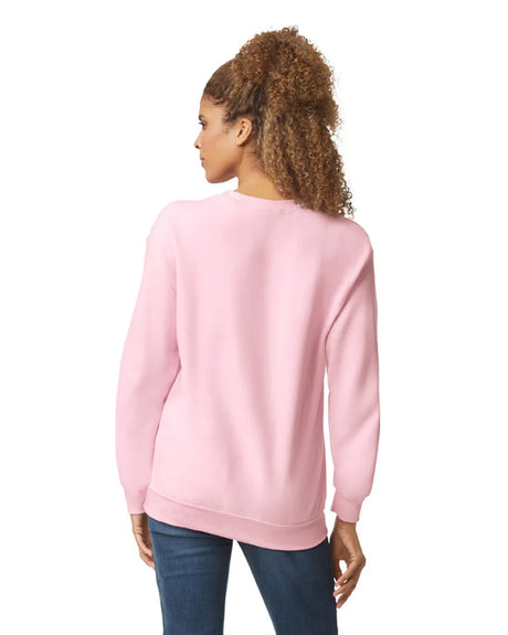 Gildan 18000 Heavy Blend Cotton Polyester Fabric - Light Pink, Classic Fit, Seamless Body (1 Unit)