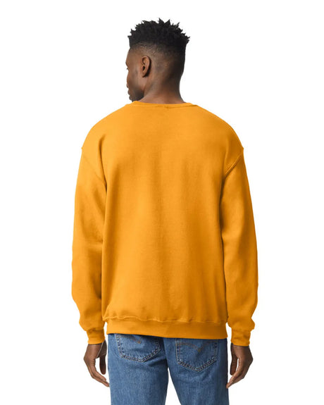Gildan 18000 Heavy Blend Sweatshirt Fabric - Gold, Classic Fit, Rib With Spandex (1 Unit)
