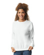 Gildan 18000 Heavy Blend Sweatshirt Fabric - White, Classic Fit, Seamless Body (1 Unit)
