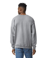 Gildan 18000 Heavy Blend Cotton Polyester Fabric - Sport Grey, Classic Fit, 1x1 Rib With Spandex (1 Unit)