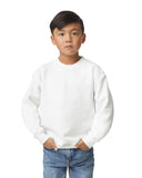 Gildan 18000B Youth Sweatshirt - White