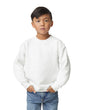 Gildan 18000B Youth Sweatshirt - White