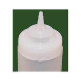 Winco Wide-Mouth Squeeze Bottle, Clear, 32 Oz