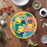 8 Count Despicable Me Minions Paper Dessert Plates 6.75 Inch Disposable Party Tableware for Kids Birthday