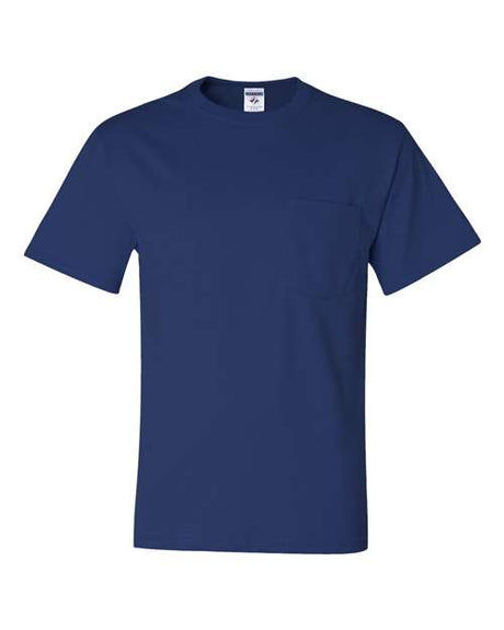 JERZEES Unisex Dri-Power 50/50 Pocket T-Shirt