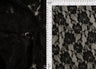Solid Lace Fabric in Black