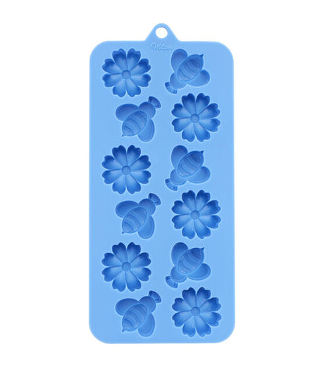 Wilton Silicone Flower and Bee Candy Mold