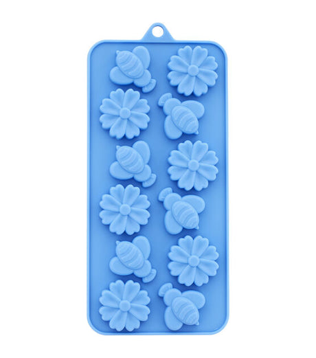 Wilton Silicone Flower and Bee Candy Mold