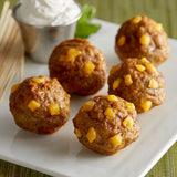5 lb. High Temperature Diced Yellow Cheddar Cheese - 4/Case