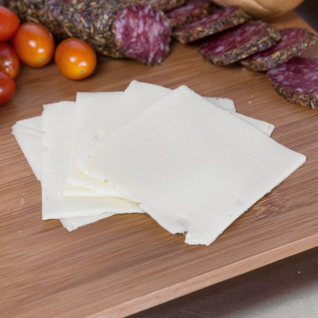 Land O Lakes Naturally Slender Reduced Fat White American Cheese 5 lb. Solid Block - 2/Case