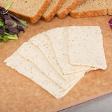 Cooper® Cheese Black Pepper Sharp White American Cheese 5 lb. Solid Block - 2/Case