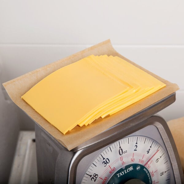 Schreiber Pre-Sliced Yellow American Cheese - 480/Case