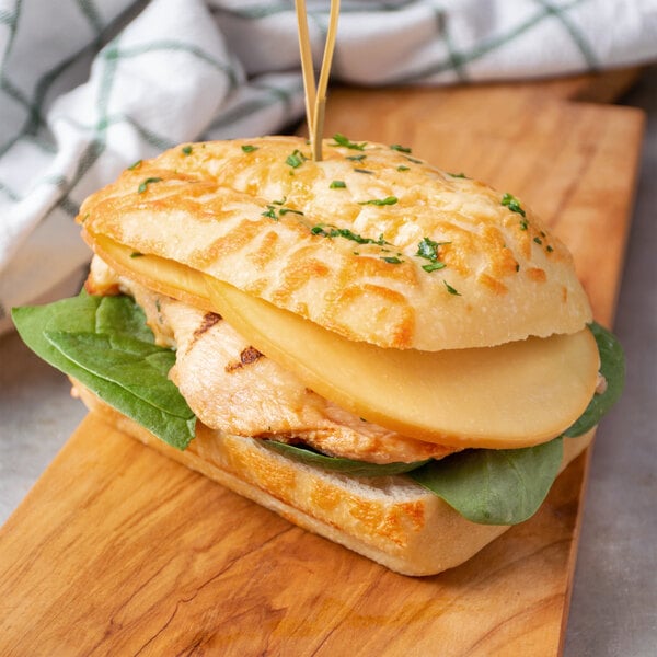 Traditional Delights Hickory Smoked Gouda Cheese 6 lb. Roll - 4/Case