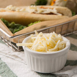 Great Lakes Cheese 5 lb. Bag Shredded Mild White Natural Cheddar Cheese - 4/Case