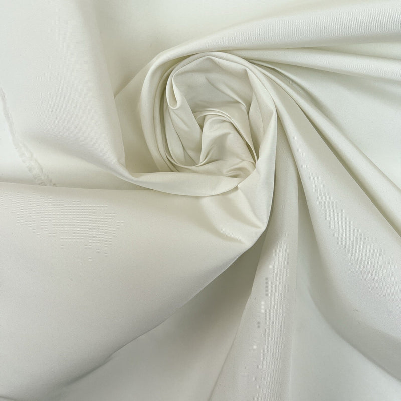 White Polyamide Rep Weave Fabric