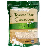 Del Destino Israeli Toasted Pearl Couscous 5 lb. Bags - 4/Case