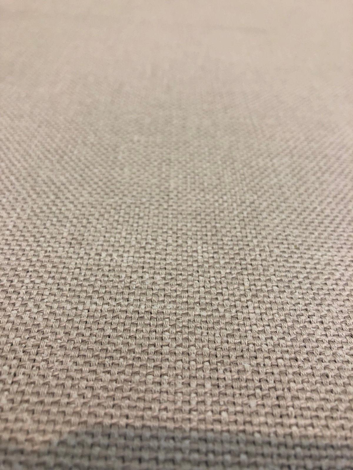 Darien Ash Viscose Linen Cotton Chenille Upholstery Fabric - Ash, Railroaded, 54" Width (1 Yard)