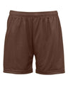 Badger Women's Pro Mesh 5" Solid Liner Shorts