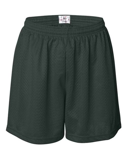 Badger Women's Pro Mesh 5" Solid Liner Shorts