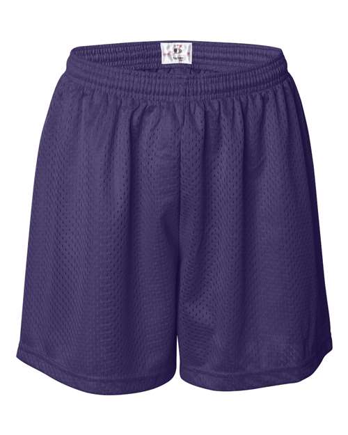 Badger Women's Pro Mesh 5" Solid Liner Shorts
