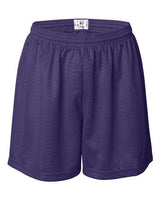 Badger Women's Pro Mesh 5" Solid Liner Shorts
