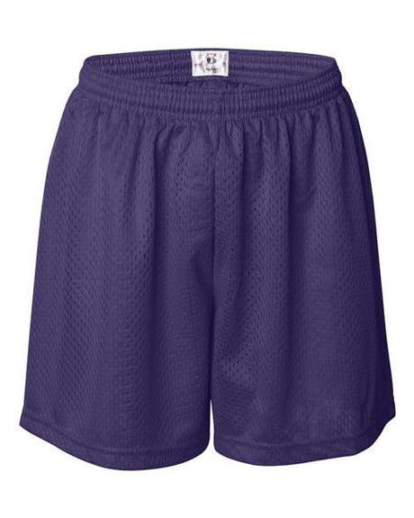 Badger Women's Pro Mesh 5" Solid Liner Shorts