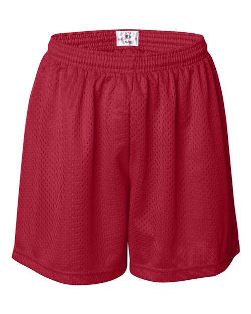 Badger Women's Pro Mesh 5" Solid Liner Shorts