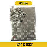 Metallic Foil Wrapping Paper Roll 24'' × 833'