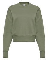 Next Level® Ladies' Heavyweight Long Sleeve Crewneck Sweatshirt