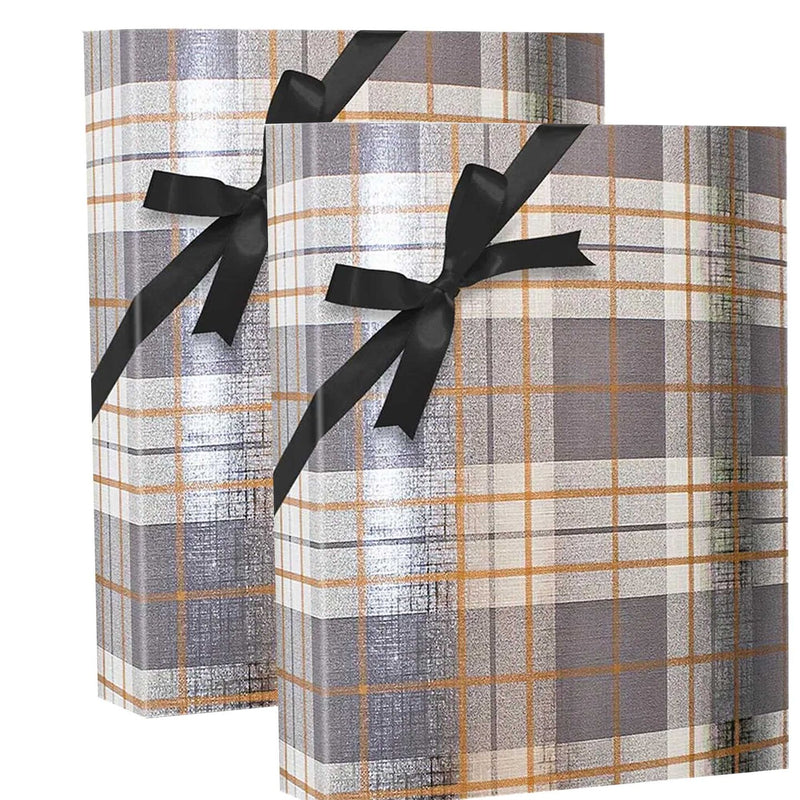 Plaid Christmas Wrapping Paper New Festive Plaid 24 '' × 833 '