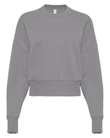 Next Level® Ladies' Heavyweight Long Sleeve Crewneck Sweatshirt