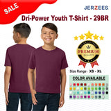 Jerzees® Dri Power Youth Crewneck Short Sleeve T-Shirt