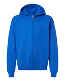 Gildan Heavy Blend Youth Full Zip Hooded Sweatshirt