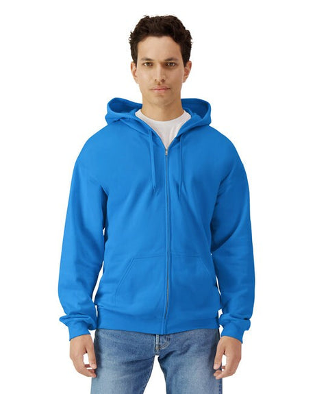 Gildan® Softstyle Fleece Full Zip Hooded Sweatshirt