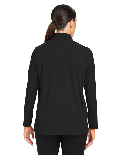 Devon & Jones® Crown Lux Performance Ladies Windsor Welded Quarter-Zip