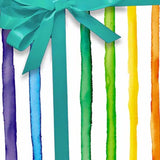 Striped Gift Wrap 24" x 833' Roll 60 lbs