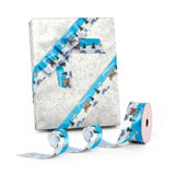 Christmas Scene Satin Ribbon 2.5" x 10 Yards