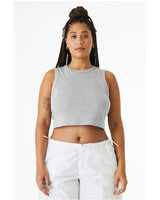 Bella + Canvas® Ladies Micro Rib Muscle Crop Tank