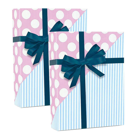 Stylish Striped Wrapping Paper 26" x 833' Roll 60 lbs