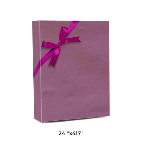 Festive Solid Wrapping Paper 24” x 417”
