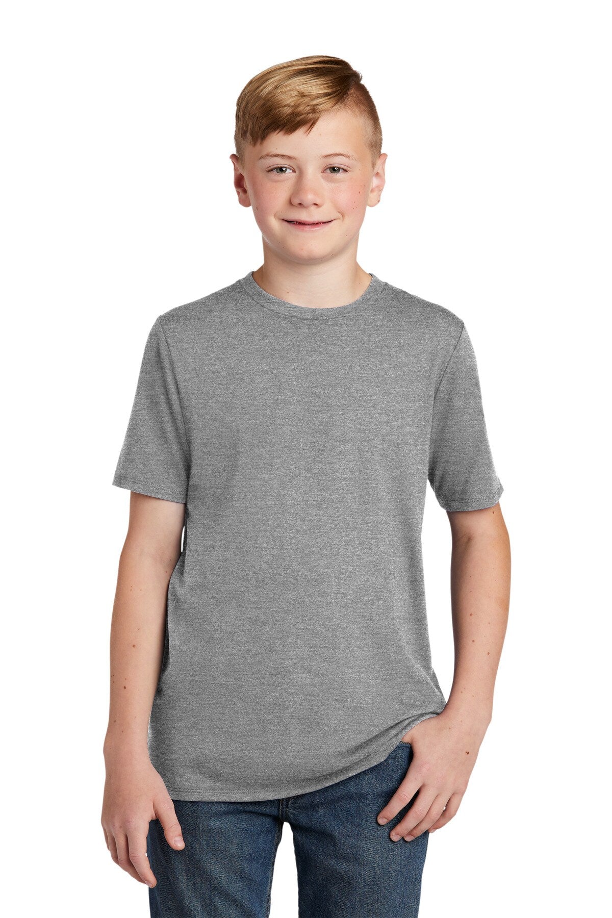 District ® Youth Perfect Short Sleeve Crewneck tri tee