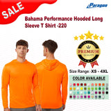 Paragon® Bahama Performance Hooded Long Sleeve T Shirt