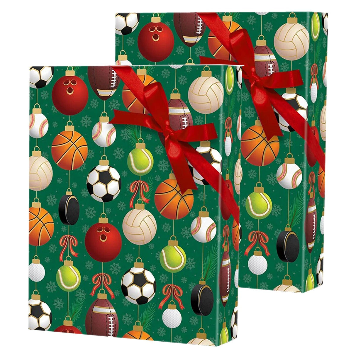 Bright Ornament Gift Wrap Roll 24" x 417' 1 Roll