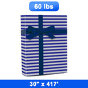 Striped Wrapping Paper 30" x 417' Roll 60 lbs