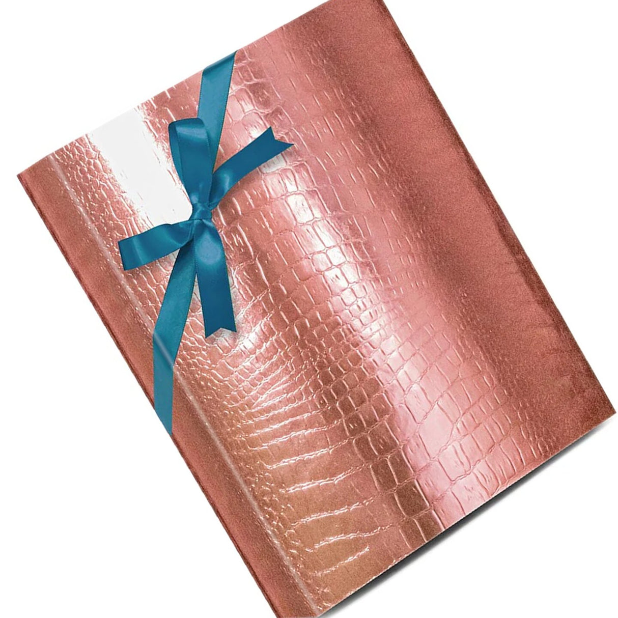 Rose Gold Embossed Metallic Wrapping Paper 24" x 417" Roll