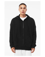 Bella + Canvas® Sponge Fleece DTM Full-Zip Hooded Sweatshirt