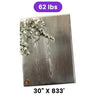 Silver Watercolor Embossed Metallic Wrapping Paper 30" x 833" Jumbo Roll